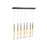 Artcraft Lumina 14Lt LED Pendant, Forged Bronze/Alabaster