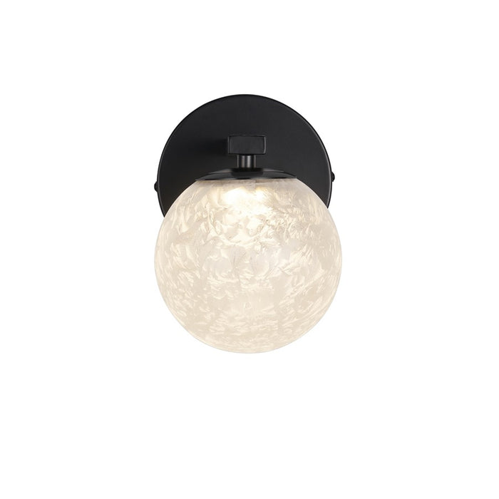 Artcraft Forma 1Lt LED Wall Sconce, Black/Ice