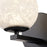 Artcraft Forma 1Lt LED Wall Sconce, Black/Ice