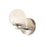 Artcraft Forma 1Lt LED Wall Sconce, Brushed Nickel/Ice