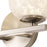 Artcraft Forma 2Lt LED Wall Sconce, Brushed Nickel/Ice
