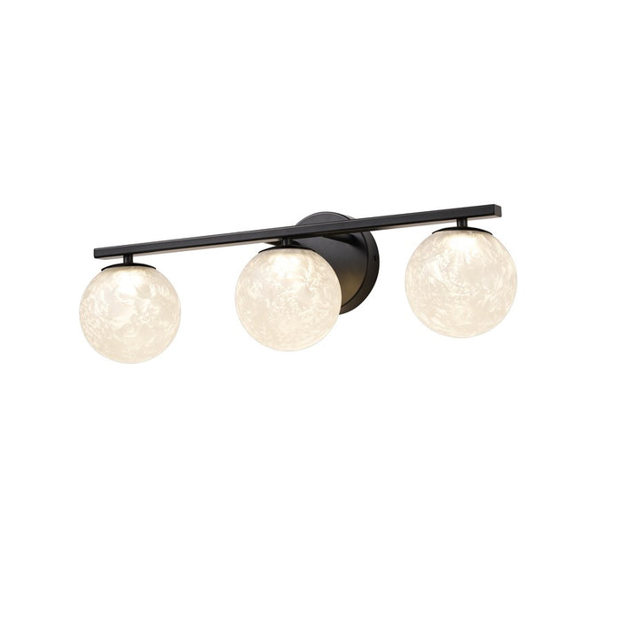 Artcraft Forma 3Lt LED Wall Sconce, Black/Ice