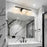 Artcraft Forma 3Lt LED Wall Sconce, Black/Ice