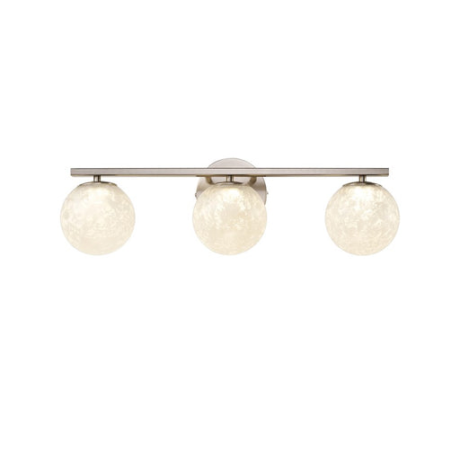 Artcraft Forma 3Lt LED Wall Sconce, Brushed Nickel/Ice
