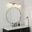 Artcraft Forma 3Lt LED Wall Sconce, Brushed Nickel/Ice