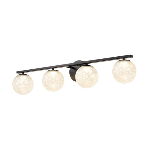 Artcraft Forma 4Lt LED Wall Sconce, Black/Ice