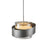 Artcraft Axis 1Lt LED Pendant, Graphite/Smoke/Graphite