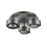 Artcraft Axis Light Semi Flush-Mount, Graphite/Smoke/Graphite