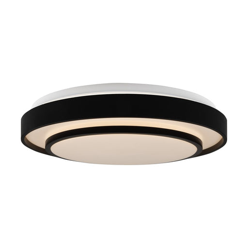 Artcraft Aziza 1 Light 15" Flush Mount, Black