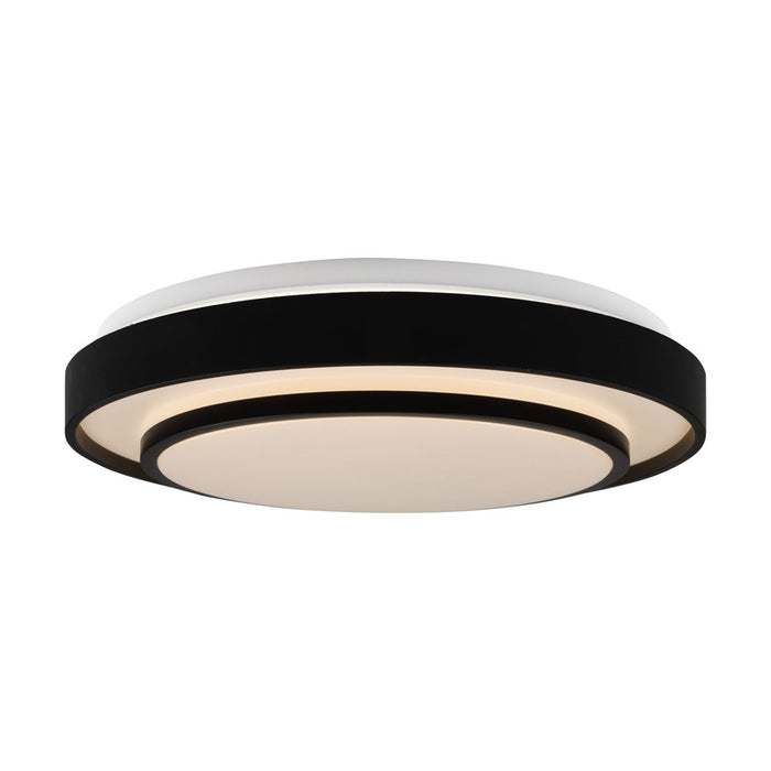 Artcraft Aziza 1 Light 15" Flush Mount, Black