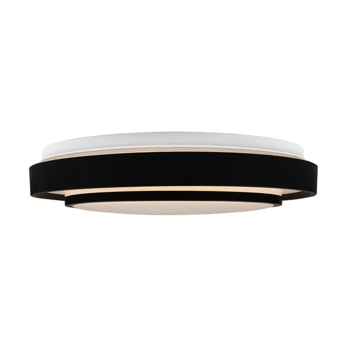 Artcraft Aziza 1 Light 15" Flush Mount, Black