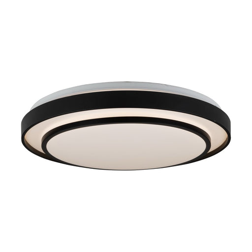 Artcraft Aziza 1 Light 19" Flush Mount, Black