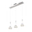 Artcraft Odyssey 12 Light 13" Island Light, Chrome