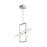Artcraft Palo Alto 1 Light 98" Pendant, Chrome