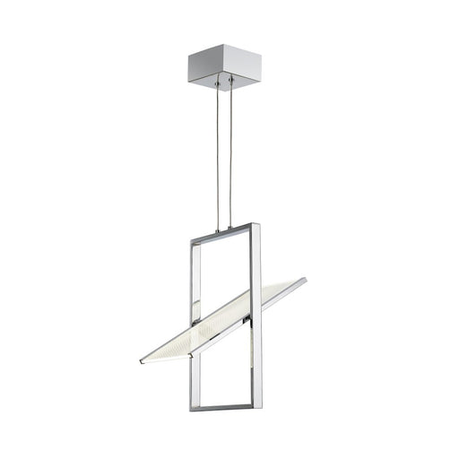 Artcraft Palo Alto 1 Light 98" Pendant, Chrome