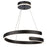 Artcraft Sirius Integrated LED Chandelier, Black