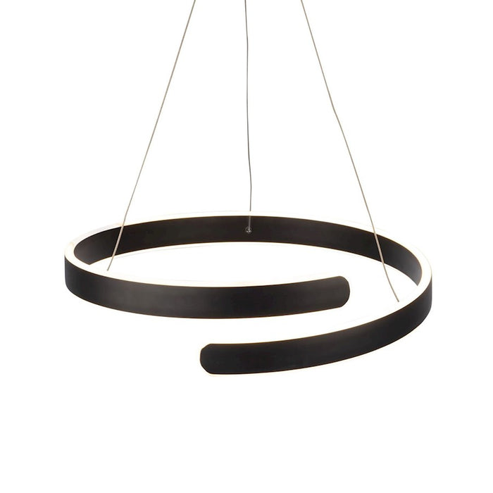 Artcraft Sirius Integrated LED Chandelier, Black