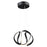 Artcraft Mira LED Pendant, Black