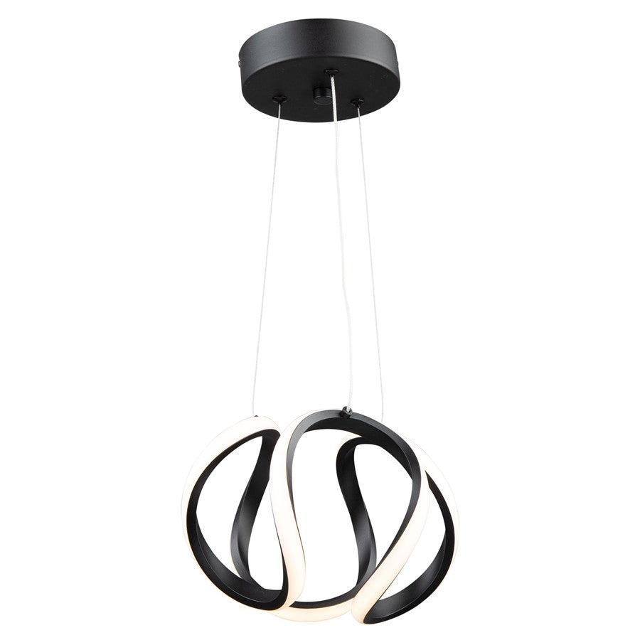 Artcraft Mira LED Pendant, Black