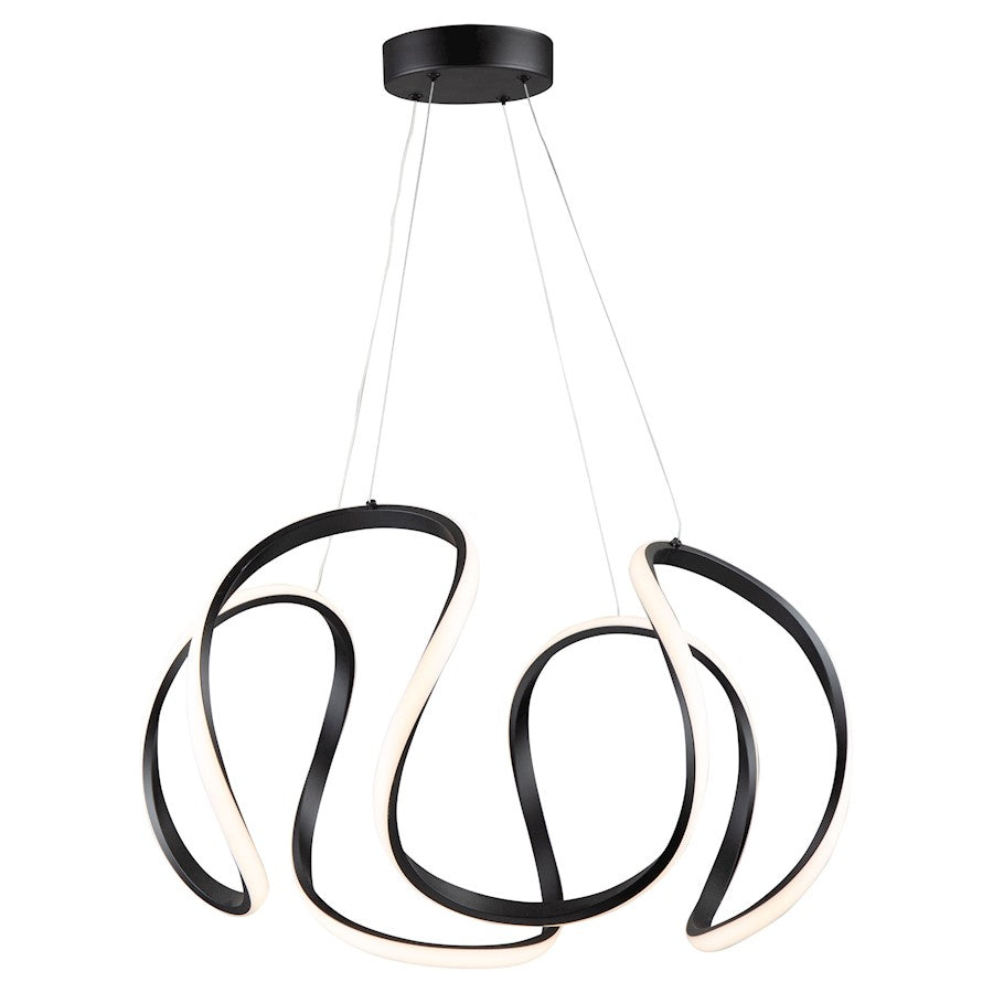 Artcraft Mira LED Pendant, Black