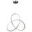 Artcraft Orion LED Pendant, Grey