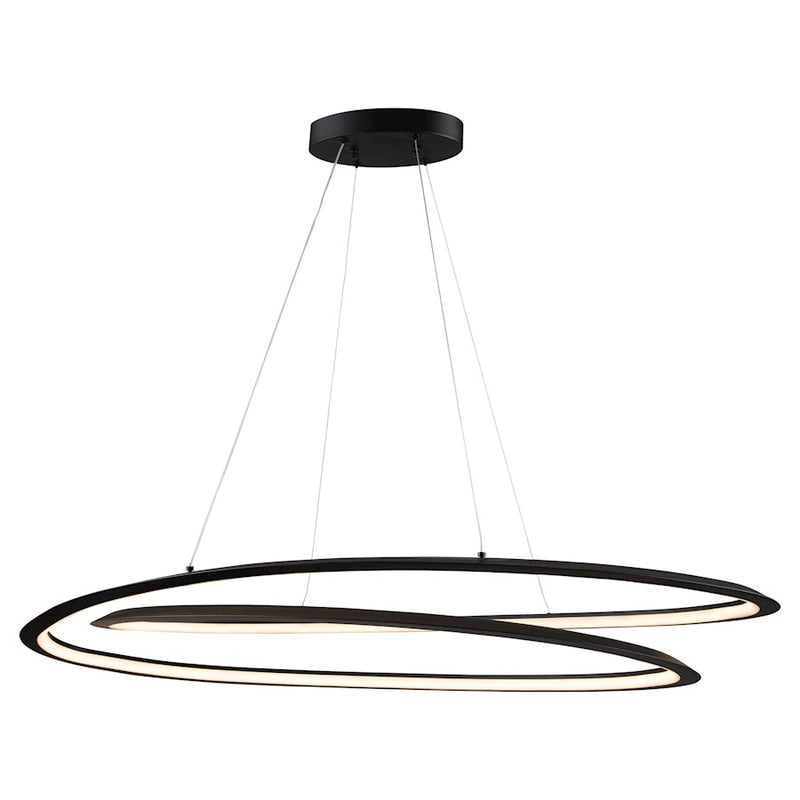 Artcraft Ara LED Pendant, Black