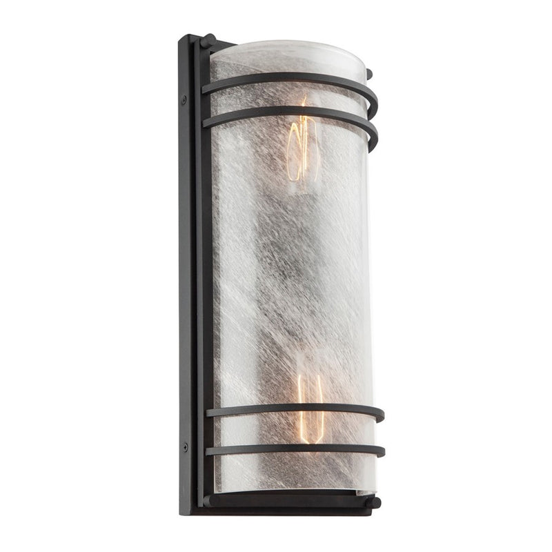 Artcraft Keswick 1 Light Outdoor Wall Sconce, Black
