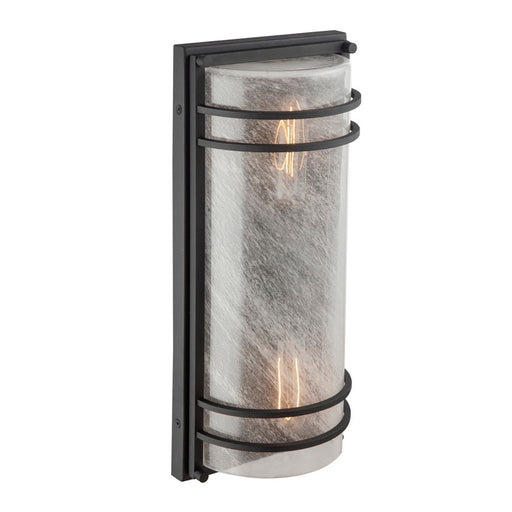 Artcraft Keswick 1 Light Outdoor Wall Sconce, Black