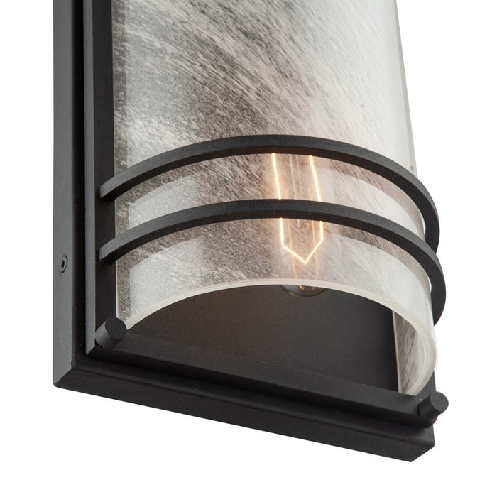 Artcraft Keswick 1 Light Outdoor Wall Sconce, Black
