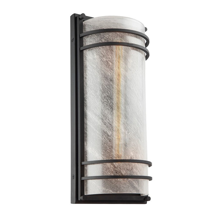 Artcraft Keswick 1 Light Outdoor Wall Sconce, Black