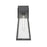 Artcraft Lucian 1 Light Outdoor Wall Light, Black/Clear