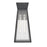 Artcraft Lucian 2 Light Outdoor Wall Light, Black/Clear