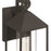 Artcraft Portside 1 Light 18" Outdoor Wall Sconce, Black/Clear