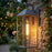 Artcraft Portside 1 Light 18" Outdoor Wall Sconce, Black/Clear