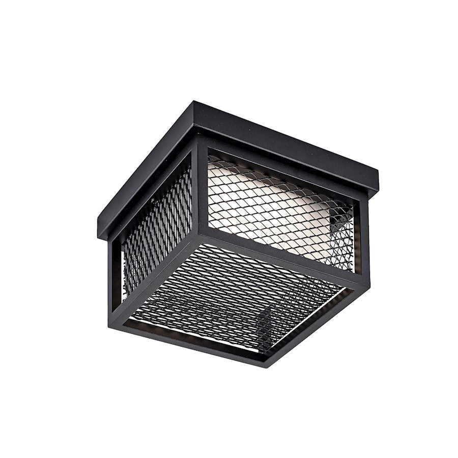 Artcraft Innovation 1 Light 8" Outdoor Ceiling Light, Black