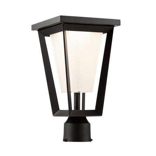 Artcraft Waterbury 12W LED Outdoor Lantern Black/Frosted
