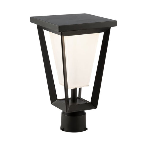 Artcraft Waterbury 12W LED Outdoor Lantern Black/Frosted