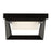 Artcraft Waterbury 12W LED Outdoor Flush Mount Black/Frosted