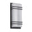 Artcraft Sausalito 15W LED 9191 Outdoor Wall Light, Black/Frosted