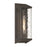 Artcraft Azure Bay 1 Light Outdoor Wall Sconce, Black/Clear