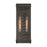 Artcraft Azure Bay 2 Light Outdoor Wall Sconce, Black/Clear