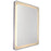 Artcraft Reflections 1 Light 32" Mirror, Brushed Aluminum