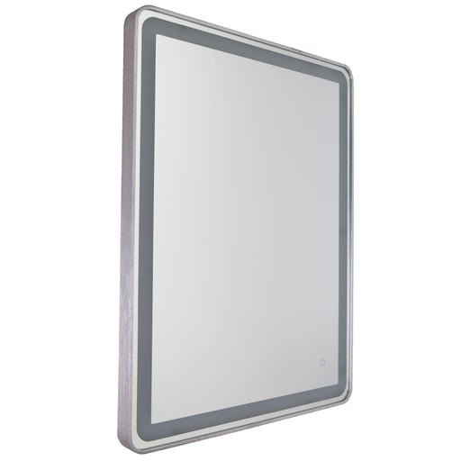 Artcraft Reflections 1 Light 32" Mirror, Brushed Aluminum