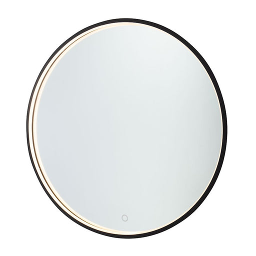 Artcraft Reflections LED Mirror, Matte Black