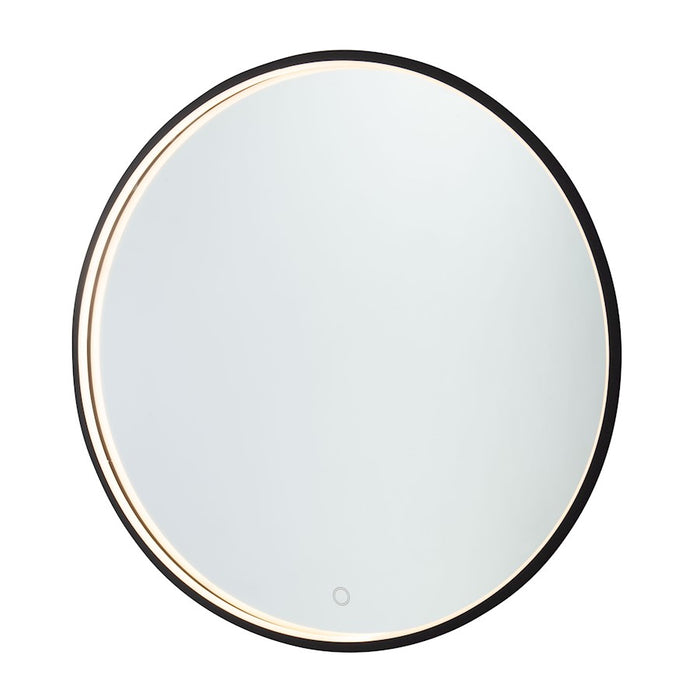 Artcraft Reflections LED Mirror, Matte Black