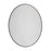 Artcraft Reflections 24" Integrated LED Wall Mirror, Matte Black