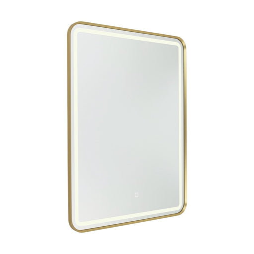 Artcraft Reflections Rectangular Mirror, Brushed Brass/ - AM352