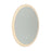 Artcraft Reflections Round Mirror, Clear Crystal