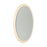 Artcraft Reflections Round Mirror, Clear Crystal