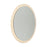 Artcraft Reflections Round Mirror, Clear Crystal